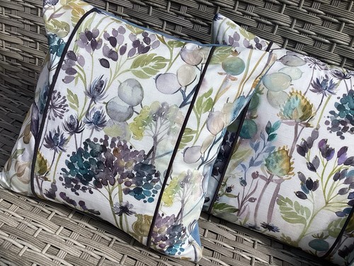 Set Of 3 Voyage Madison Morning Chorus Cushion Covers - Picture 8 of 11