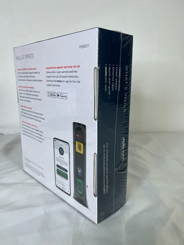 Motorola MB8611 Ultra Fast Comcast Xfinity DOCSIS 3.1 Multi-Gig Cable Modem - Bild 4 von 12