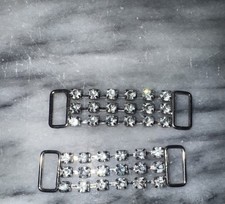 Rhinestone chain bikini Figure competition su...