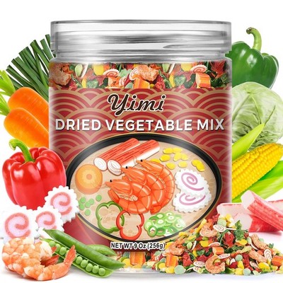 Dried Seafood Ramen Toppings for Ramen Noodles, Include 10 Different Toppings -