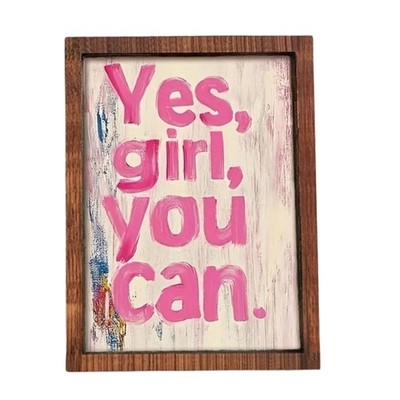 Mini Framed Positive Quote Wall Decors Miniature Inspirational Quotes Wall Art