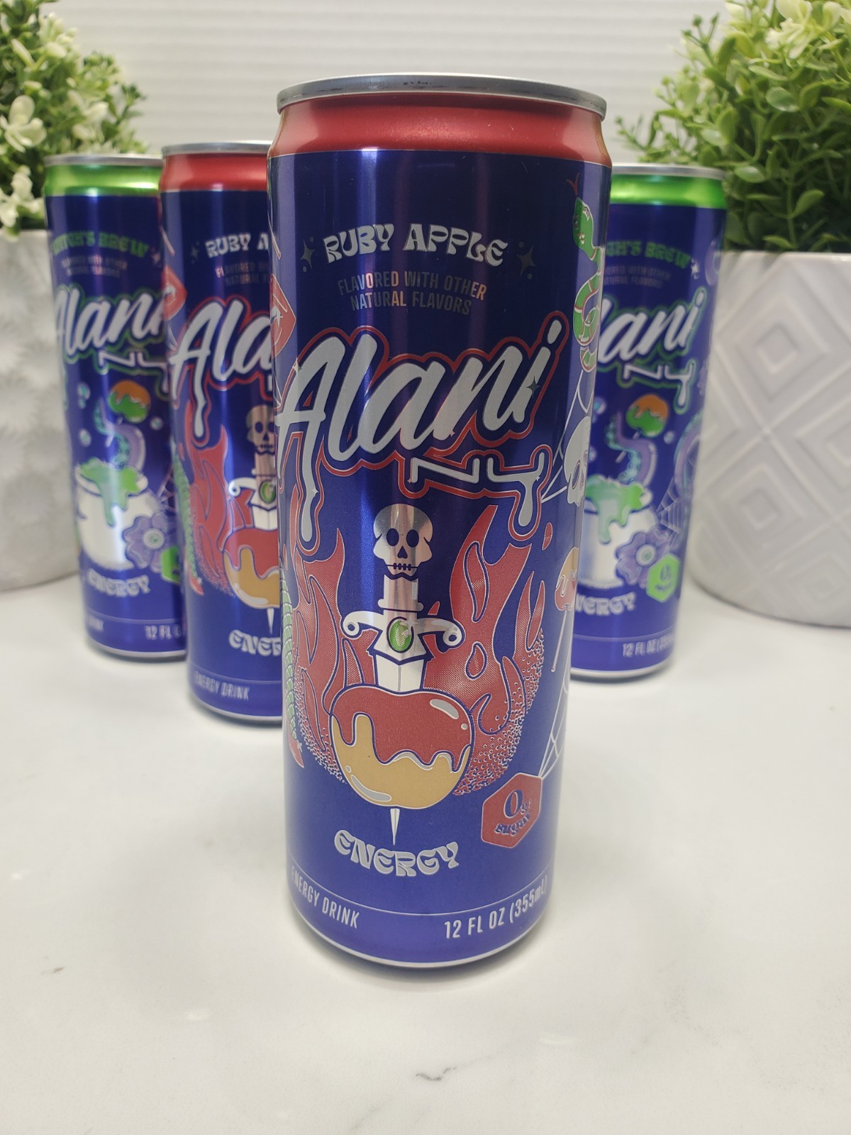 Alani Nu Ruby Apple & Witch's Brew 12 fl oz each 2026 Limited Edition 🍎 ...