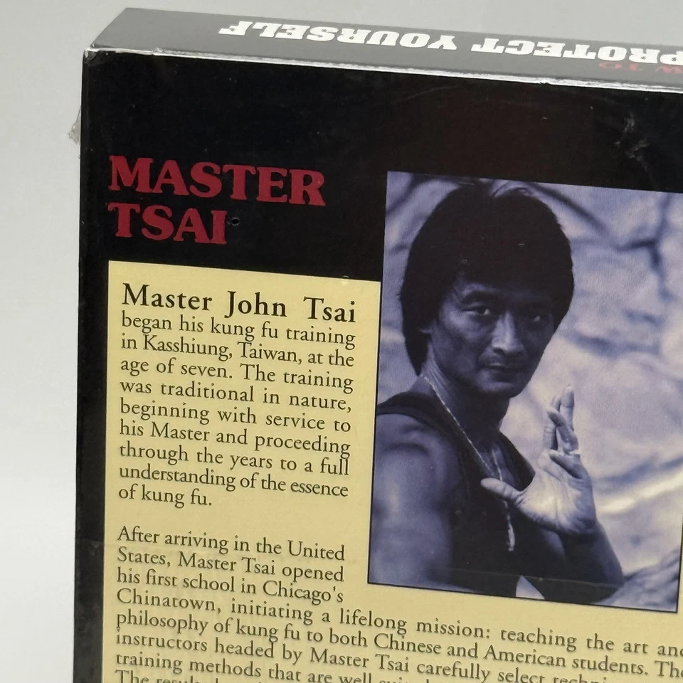 How To Protect Yourself VHS Master Tsai Self Defense Kung Fu Martial Arts New - Image 3 of 4
