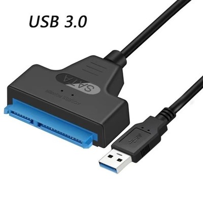 Sata To USB 3.0 Adapter Cable USB To SATA 3 Cable Support 22 Pin 2.5 Lnche