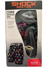 Shock Doctor Core Compression Short with Cup Pocket Boys M Waist 24-26