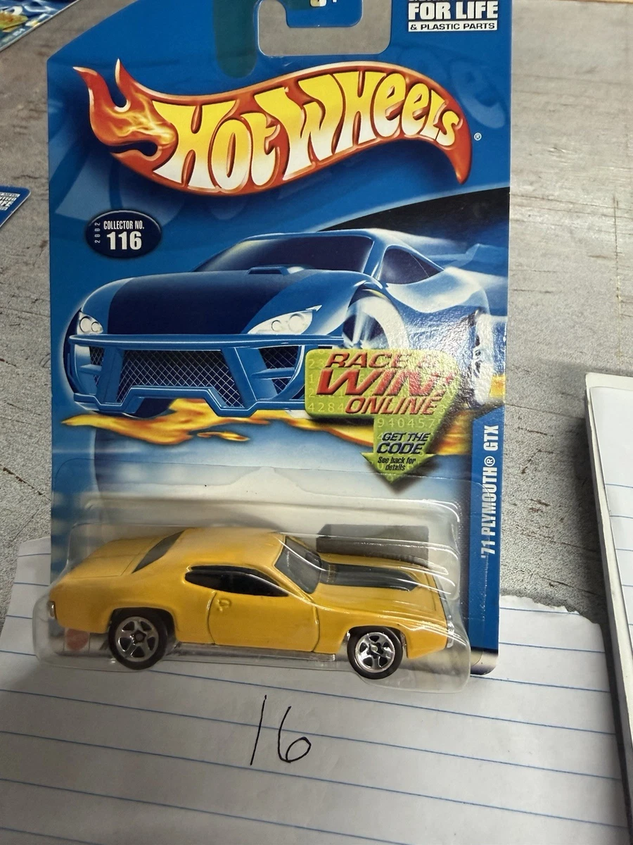 Las mejores ofertas en Hot Wheels Plymouth 1:16 Diecast coches