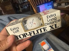 Vintage 1982 Spalding Top Flite XL 3 Golf Balls 3 Pack