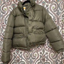 Women's Puffer Autumn Winter Jacket Size Medium New No Tags