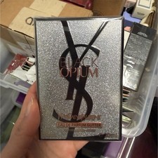 Yves Saint Laurent Black Opium Eau de Parfum Glitter Spray 1 oz Coffee Vanilla