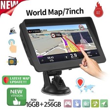 7Zoll GPS Navi Navigation für Auto LKW PKW Navigationsgerät 16GB+256MB EU Karte