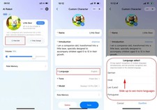 Tuya Smart AI Robot 61 Language Interactive Learning Kids Toy Voice Control Gift
