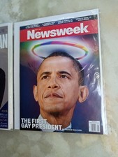 The First Gay President, Newsweek Magazine + Official Obama Inauguration Issue