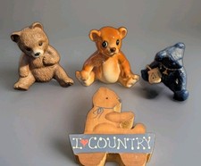 Vintage Set Of Four Bears