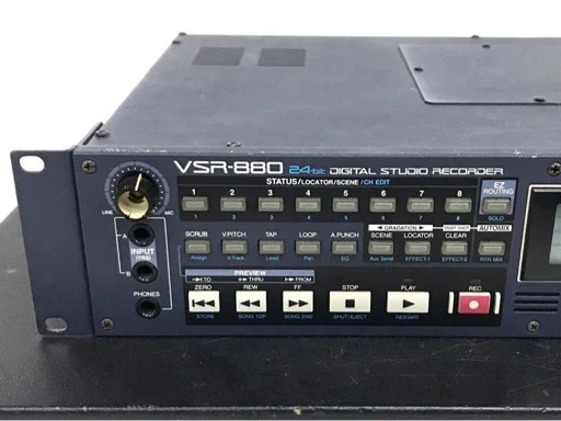Roland VSR-880 Digital Studio Recorder 8-Track Rackmount Recorder no HDD good - Image 3 of 3