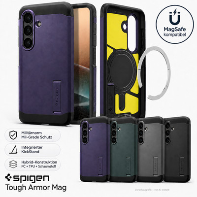 Handyhülle Samsung Galaxy S26 / S26 Plus / S26 Ultra Spigen Tough Armor Mag Case