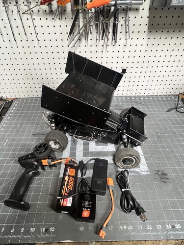 Losi 22S Sprint RTR 1/10 2WD Used Blak Body No Decals Not Included