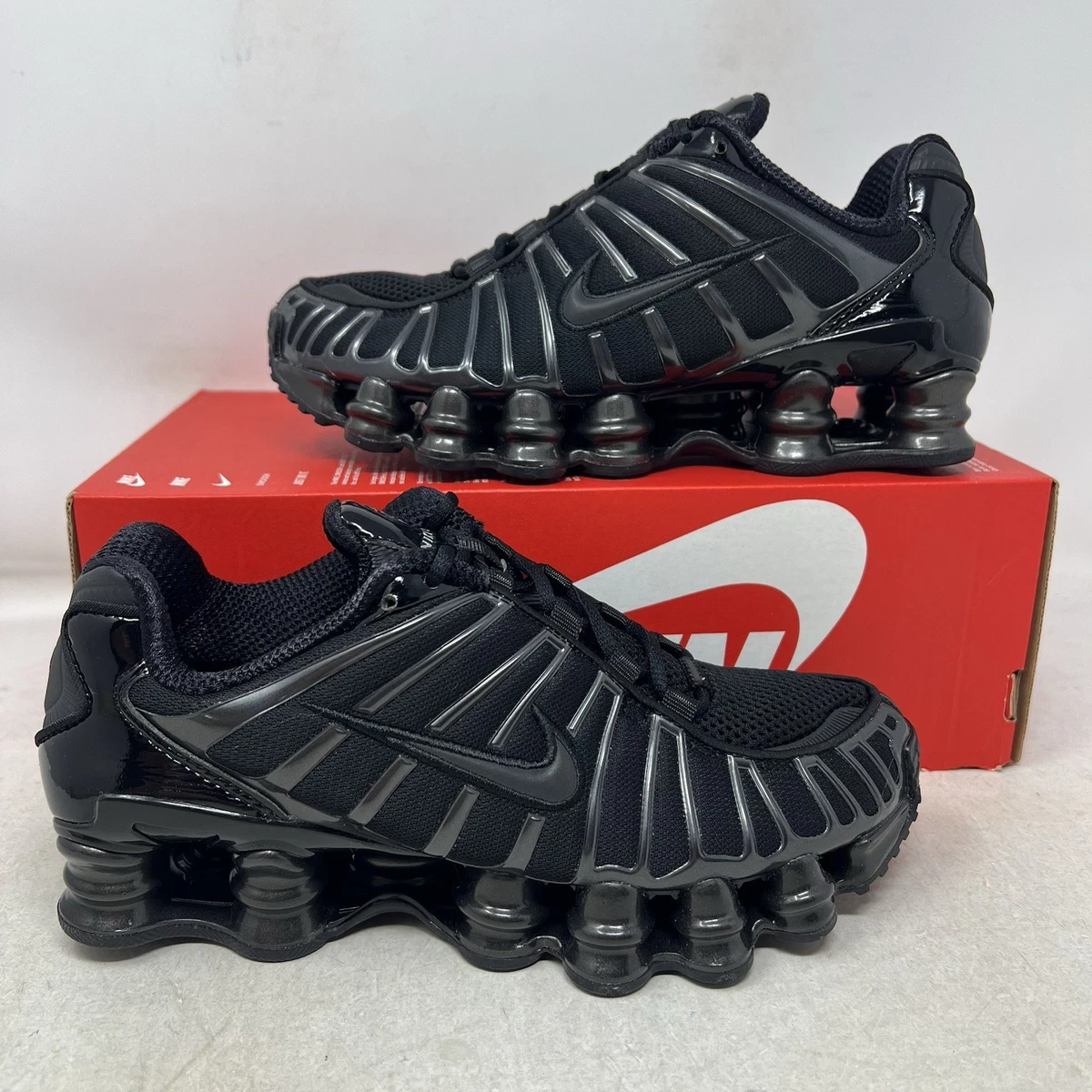 Las mejores ofertas en Nike Shox TL Black/Metallic Silver/Black W