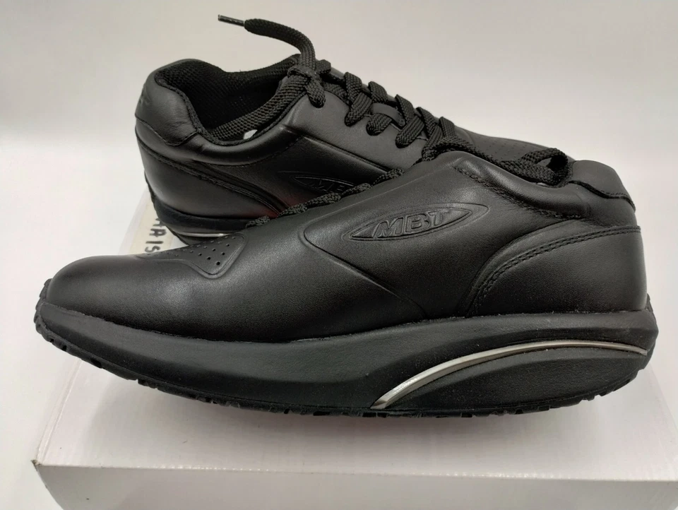 MBT MBT-1997 Mujer Zapatos de Cuero Suela de Cuña Cuero Reino Unido 6 PVP £240 Foto 4 de 4