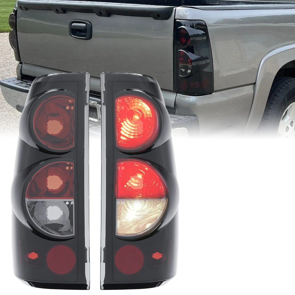 Tail Lights Brake Lamps For 1999-2006 Chevy Silverado GMC Sierra 1500 2500 3500 - Image 2 of 4