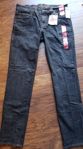 Jeans Comfort Fit Da Uomo Rockford Taglia Grande (Nero 520) Vita 42 A