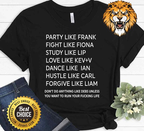 T-Shirt Humoristique 'Be A Gallagher Fan' - Colère Contre Les Kardashians - Coton - Manches Courtes - Taille Homme - Neuf Avec Étiquettes