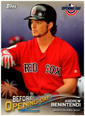 2018 Topps Opening Day #BOD-AB Andrew Benintendi - Before OD FREE SHIPPING!