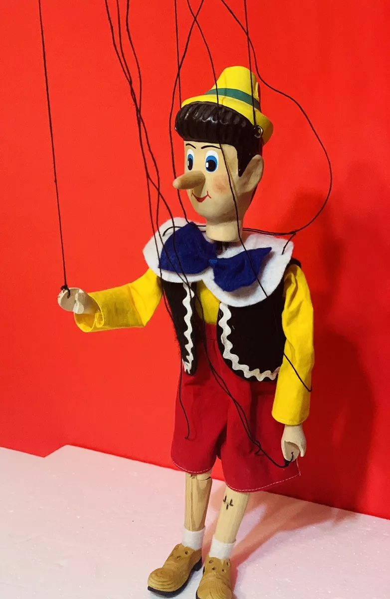 Pinnochio Marionette Wooden Puppet