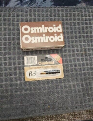 Osmiroid Pen Nib B3 Unit Easy-Change 22 Carat Gold Plating New Old Stock Sealed