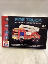 Totally Cool Toys Education DIY Assembly Toy Series Fire Truck 239 pcs