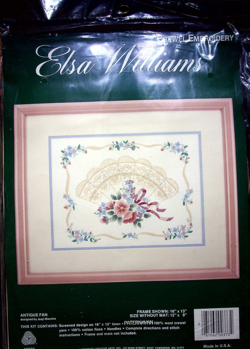 Kit De Broderie Vintage Elsa Williams – Tournesol – Crewel – Modèle KC259