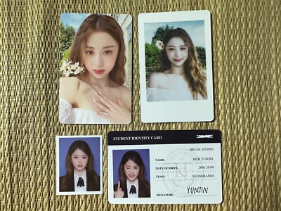 LE SSERAFIM 2023 Season's Greeting PHOTOCARD Sakura Chaewon Yunjin