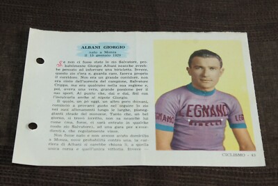 Figurine Cyclisme Poblet Miguel - Enciclopedia Dello Sport Napoli 1958/1959