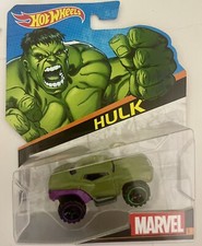 New In Package Marvel Hulk Hot Wheels 2014 Mattel Avengers Off Road Rally