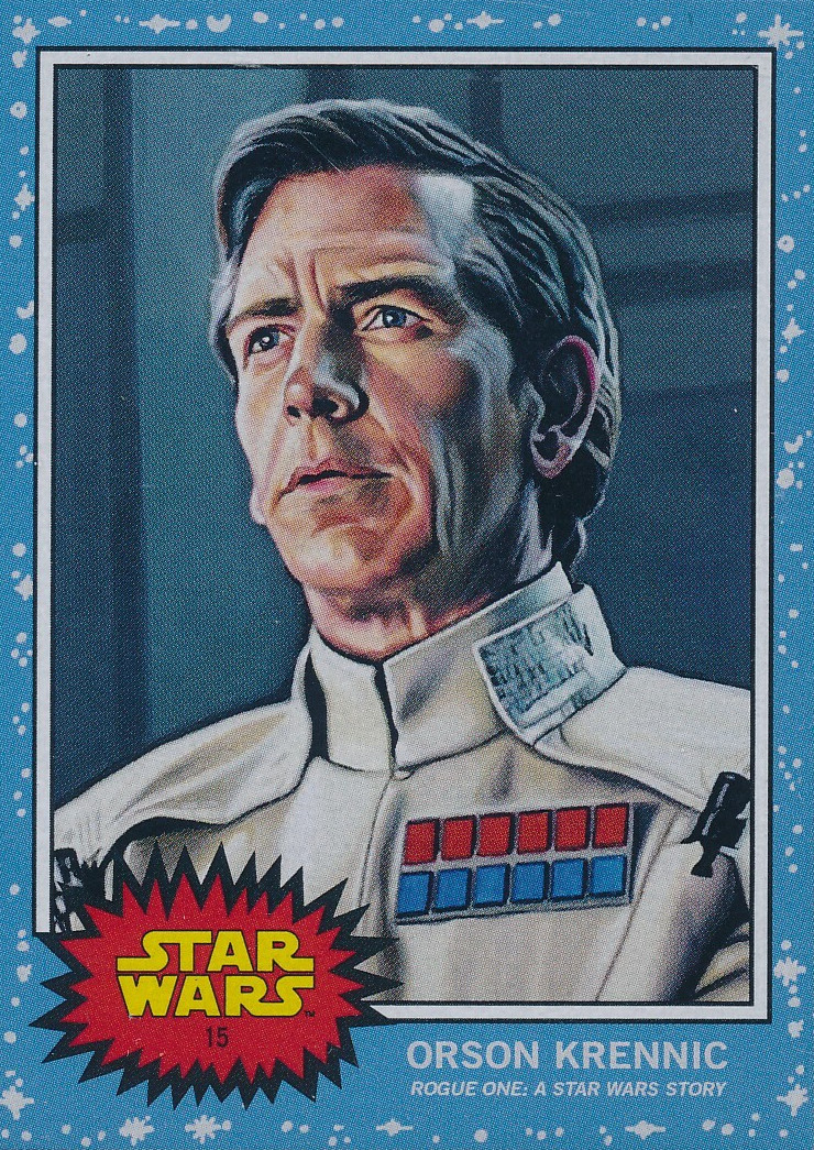 2019 Topps Star Wars Living Set #15 Orson Krennic SP Card Short Print Rogue One