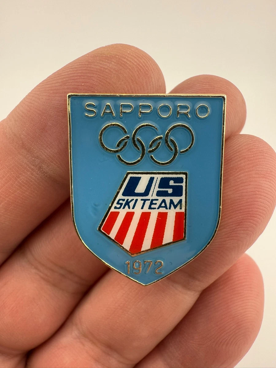 Sapporo 1972 Event Olympics Fan Pin, Buttons for sale | eBay
