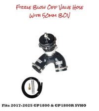 Fizzle Blow Off Valve Kit with 50mm BOV for All Yamaha GP1800 SVHO 2017-2025