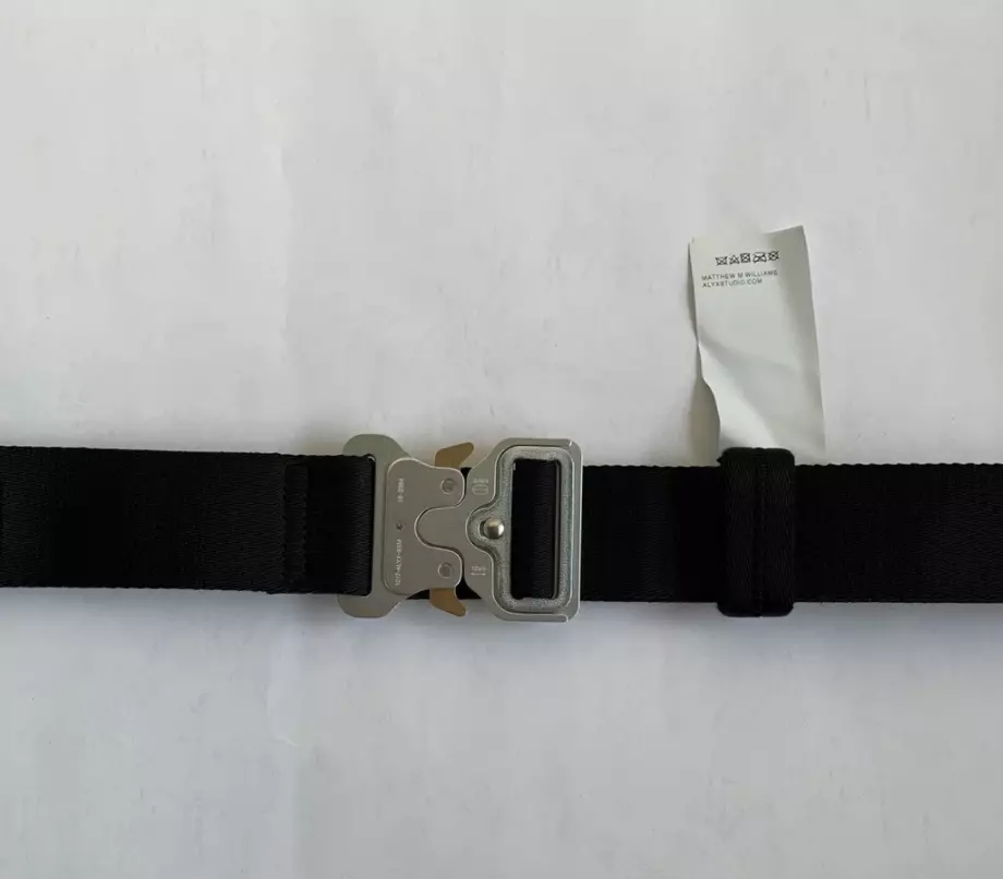 Alyx 1017 Classic Rollercoaster belt Matthew Williamson MMW Black