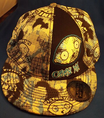 NWT Family Guy: Small/Medium Flatbill Obey Me Stewie Flatbill Hat Neff Men main image 2