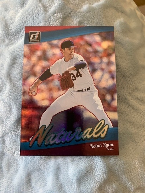 Nolan Ryan 2023 Panini Donruss Naturals Silver Foil SP Card N3 RARE