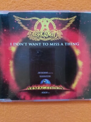I Dont Want To Miss A Thing  __  AEROSMITH   __  4 Track MCD 1998