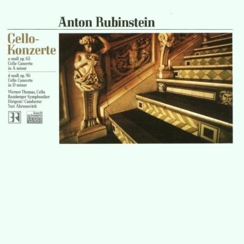 Werner Thomas - Rubinstein: Cello Concertos - LIKE NEW - FREE POST