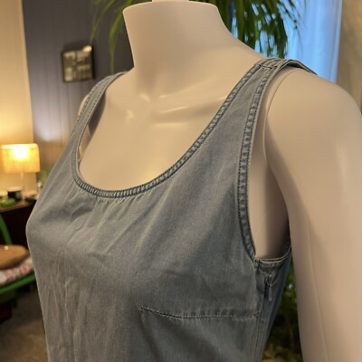 lafei nier denim dress Lafei Nier Denim Dress with Metal Clasps (2XL, Blue) : Buy Online at Best Price in KSA