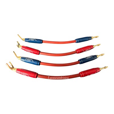 Van Den Hul Magnum Hybrid MK II Speaker Jumper Cable Bi-Wire Links