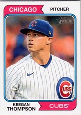 2023 Topps Heritage #340 Keegan Thompson Chicago Cubs