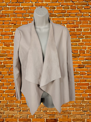 ZARA BASIC COLLECTION DAMENJACKE MEDIUM ROSA VORNE OFFEN 