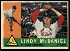 1960 Topps #195 Lindy McDaniel