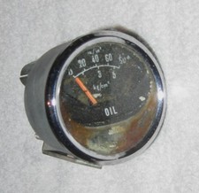 Sunbeam Tiger - Alpine V Jaeger Oil Pressure Gauge For Parts Orig Sunbeam Tiger - Alpine V Jaeger Oil Pressure Gauge For Parts Orig