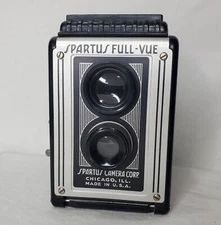 Vintage Spartus Full Vue Camera Instruction Manual Ephemera 1950s Chicago IL 