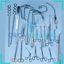 Adenoidectomy And Tonsillectomy Surgical Instruments Set Stainless Steel Box