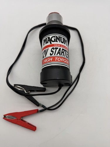 Magnum 12 Volt DC Starter for RC Model Plane Airplane .049 to 1.80 CID Engines